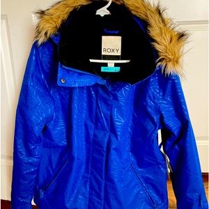 New with tags size large Roxy snow jacket